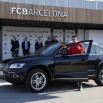 Παραλαβή Audi και για την F.C. Barcelona