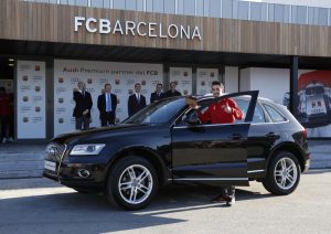 Παραλαβή Audi και για την F.C. Barcelona