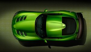 Dodge Viper με πράσινο εντυπωσιακό χρώμα «Stryker Green»