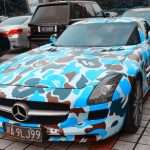 Θαυμάστε την πιο... ψυχεδελική Mercedes SLS AMG!