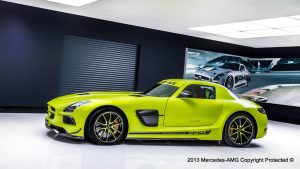 Μια μοναδική Mercedes SLS AMG Black Series