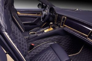 Η πιο «κιτς» Porsche Panamera με μοβ κροκό και χρυσές επενδύσεις!