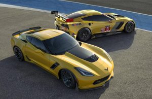 Η αγωνιστική Corvette Stingray C7.R για τον αγώνα της Daytona