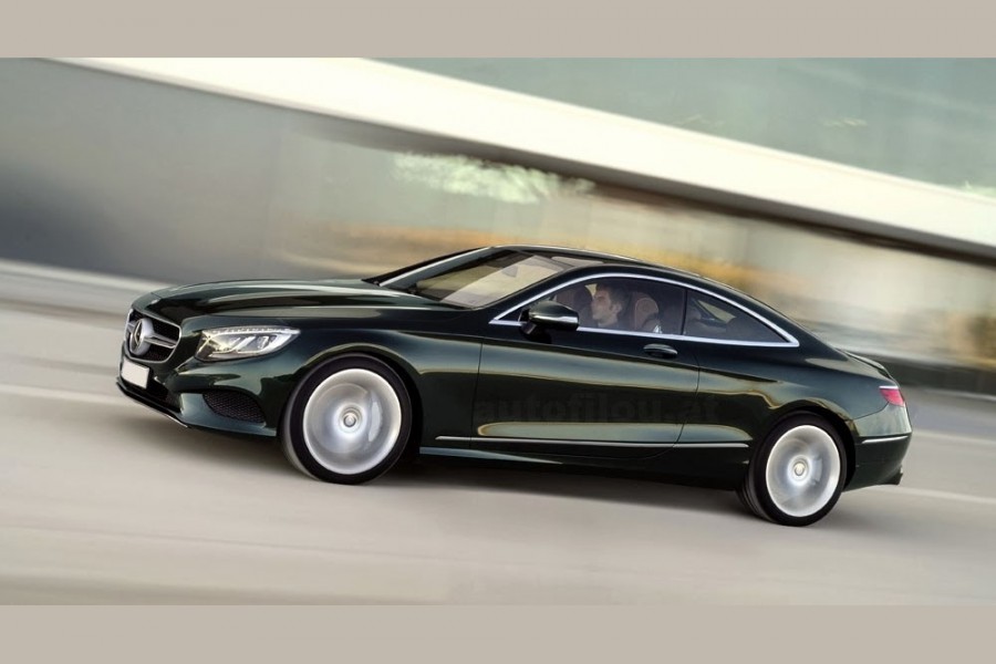 Πρώτη αποκάλυψη για τη νέα Mercedes S-Class Coupe