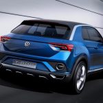 Το νέο VW T-ROC concept είναι ένα μικρό 3d SUV με οροφή targa
