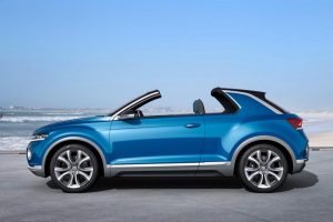 Το νέο VW T-ROC concept είναι ένα μικρό 3d SUV με οροφή targa