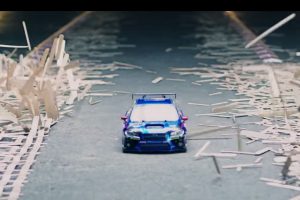 Subaru Impreza WRX STi R/C VS StickΒomb (video)