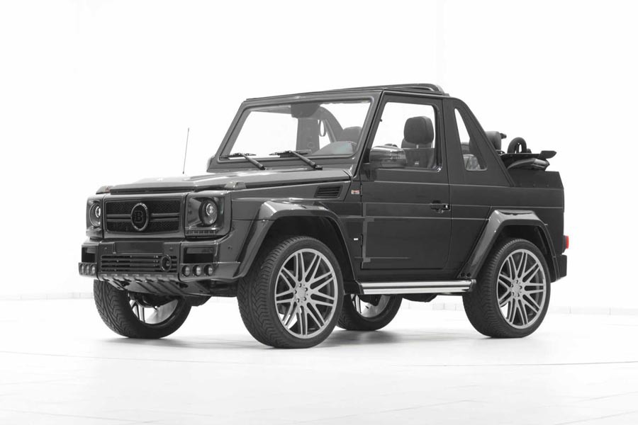 Mercedes G 500 Cabrio by BRABUS με 462 ίππους και 615 Nm ροπής