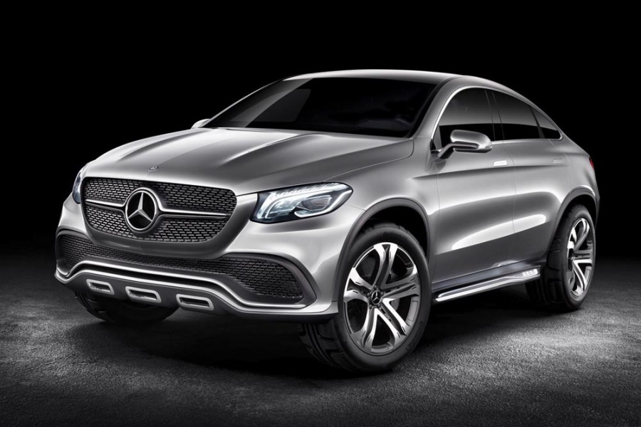 Νέα Mercedes Concept Coupe SUV στοχεύει στη BMW X6