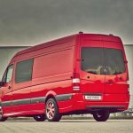 Το «Red and racy» Mercedes Sprinter by Hartmann