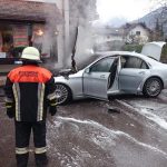 Καινούργια Mercedes S-Class έγινε παρανάλωμα του πυρός