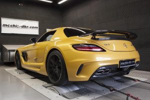 Τσιπαρισμένη Mercedes SLS AMG Black Series με 654 ίππους