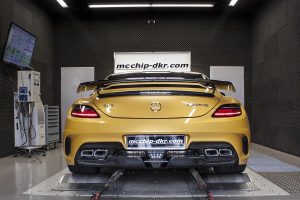 Τσιπαρισμένη Mercedes SLS AMG Black Series με 654 ίππους