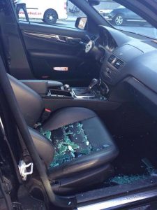 Κλάπηκαν καθίσματα και τιμόνι από Mercedes C 63 AMG