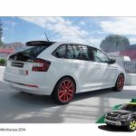 Skoda Rapid Spaceback Red & Grey Collection στο Wörthersee