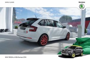 Skoda Rapid Spaceback Red & Grey Collection στο Wörthersee