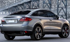 Στα πλάνα της Porsche και Cayenne Coupe με πιο σπορτίφ προφίλ