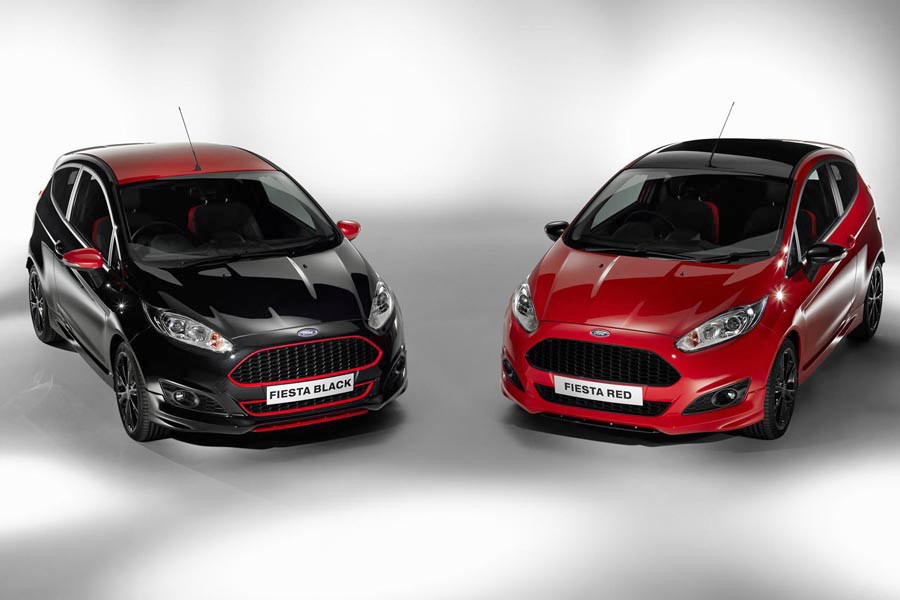 Νέα Ford Fiesta Red Edition και Black Edition 1.0 EcoBoost 140 PS