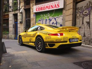 Porsche 911 Turbo S Taxi για γρήγορες κούρσες