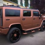 Το απόλυτο εκτός δρόμου Hummer H2 με χάλκινη μεμβράνη