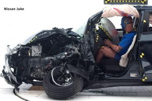 Απέτυχαν σε crash test 500L, Juke, Leaf, Mazda5 (+video)