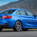 Νέα σχέδια της BMW Σειρά 1 Sedan με την κίνηση εμπρός