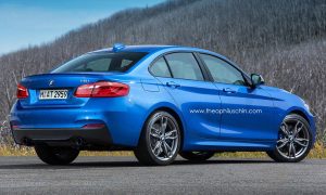 Νέα σχέδια της BMW Σειρά 1 Sedan με την κίνηση εμπρός