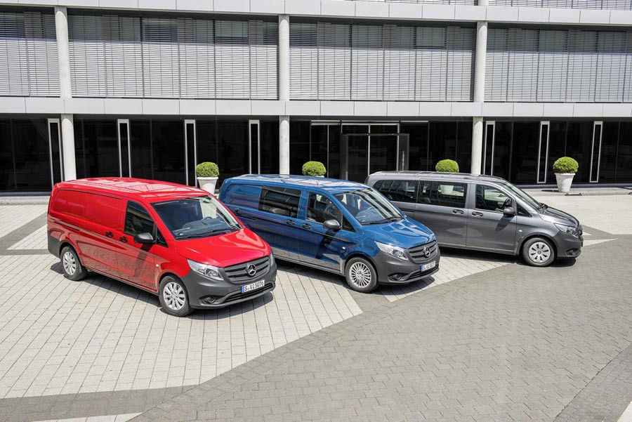 Νέο Mercedes Vito από 1.6 λτ. και σε πάρα πολλές εκδόσεις