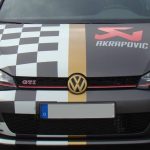 Volkswagen Golf GTI VII 330 PS με εξάτμιση τιτανίου Akrapovic