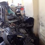 BMW 530i άνοιξε σαν κονσέρβα σε σφοδρότατη σύγκρουση