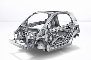 Crash test μεταξύ νέου smart fortwo και Mercedes S-Class