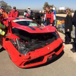 Ferrari 458 Speciale τράκαρε και... πόνεσε αρκετά