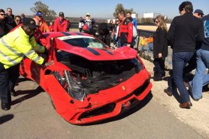 Ferrari 458 Speciale τράκαρε και… πόνεσε αρκετά