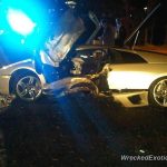 Lamborghini Murcielago γλίστρησε με 177 χλμ./ώρα σε δέντρο