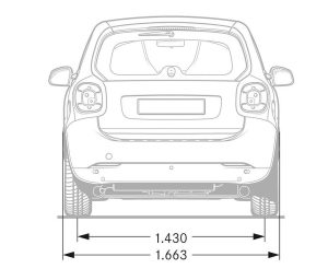 Πόσο πιο μεγάλο είναι το νέο smart fortwo από το παλιό;