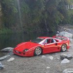 Κάμπινγκ με Ferrari F40 σίγουρα δεν βλέπεις κάθε μέρα...