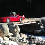 Κάμπινγκ με Ferrari F40 σίγουρα δεν βλέπεις κάθε μέρα...