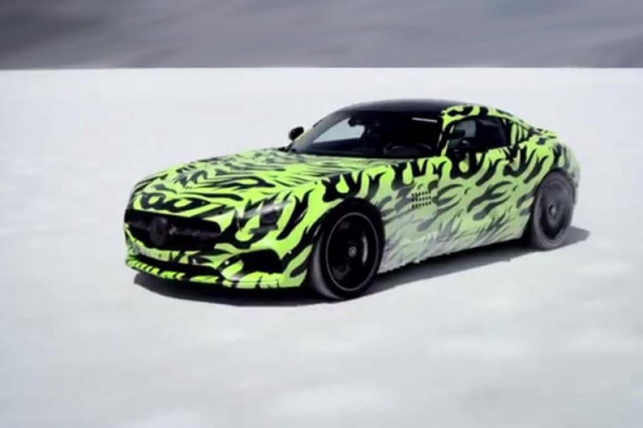 Τελικές δοκιμές της Mercedes-AMG GT πριν την πρεμιέρα (video)