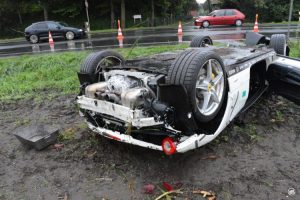 Test drive με Ferrari 458 κατέληξε σε ολική καταστροφή