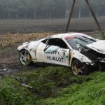 Test drive με Ferrari 458 κατέληξε σε ολική καταστροφή