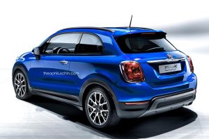 Fiat 500X σε τρίθυρο αμάξωμα δείχνει πιο «cool» από το 5θυρο