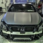 Μεταμόρφωση Mercedes S 63 AMG Coupe με γκρι μεμβράνη