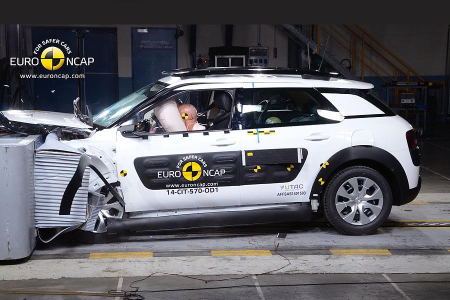 Νέες δοκιμές του Euro NCAP – 4 αστέρια το Citroen C4 Cactus (+video)