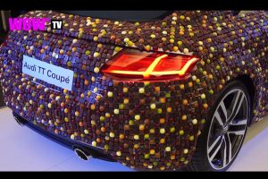 Audi TT για… φάγωμα καλύφθηκε με 27.000 σοκολατάκια!