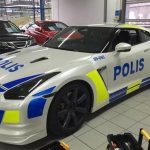 Nissan GT-R «ντύθηκε» στα χρώματα περιπολικού στην Σουηδία!