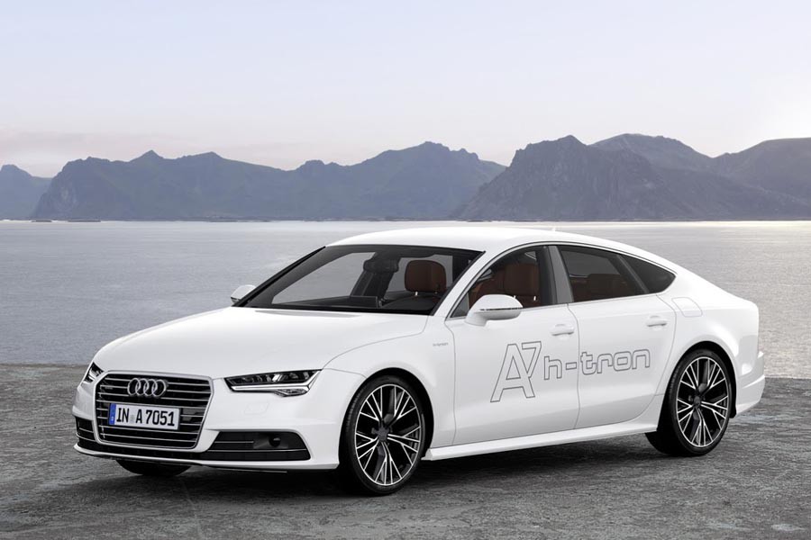 Νέο Audi A7 Sportback h-tron το οποίο εκπέμπει καθαρό νεράκι!