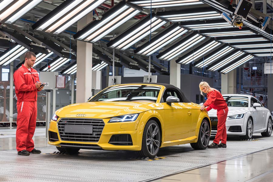 Ξεκίνησε η παραγωγή του νέου Audi TT Roadster στην Ουγγαρία