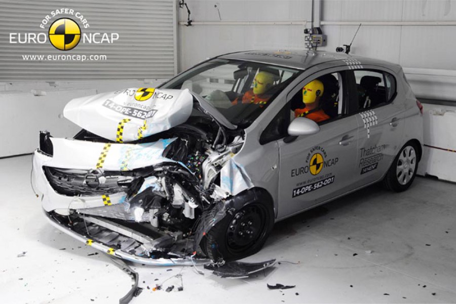 «Έχασε» 1 αστέρι το νέο Opel Corsa στο crash test του Euro NCAP!