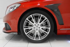 Νέα Brabus Mercedes S-Class B50 Red Carbon