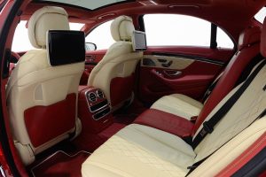 Νέα Brabus Mercedes S-Class B50 Red Carbon